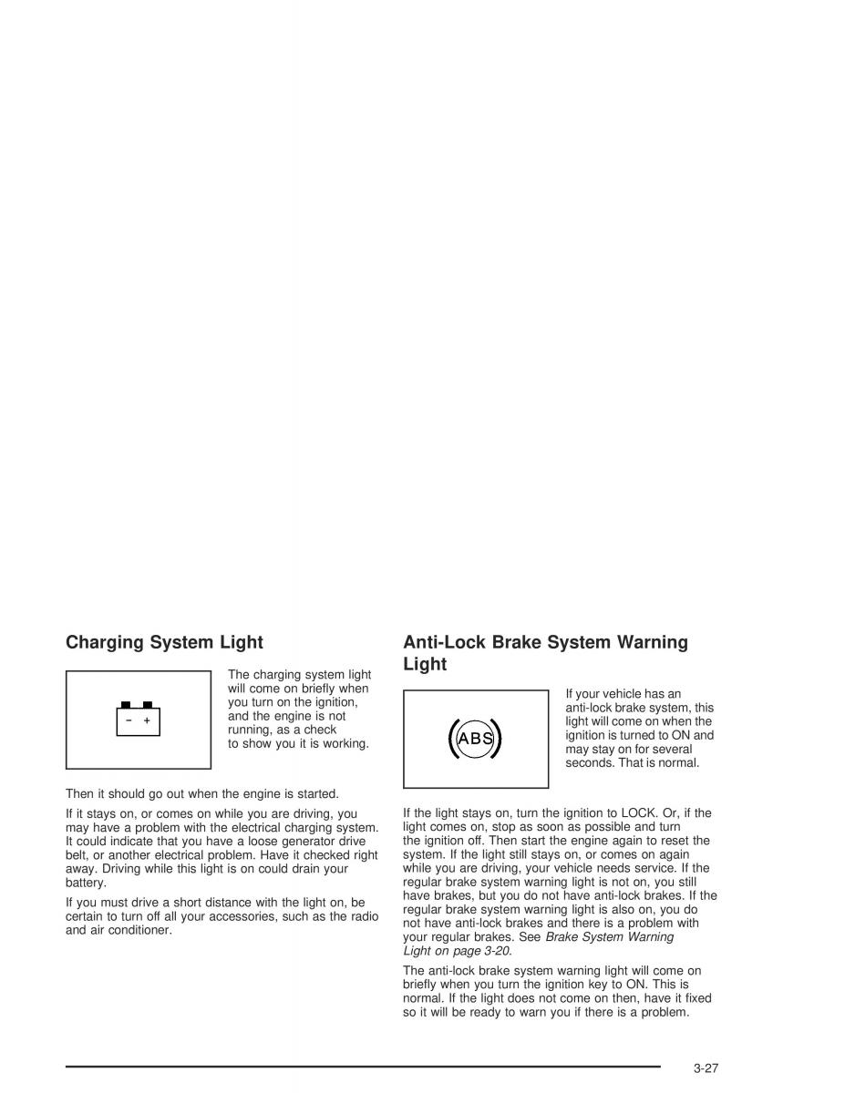 Chevrolet Aveo owners manual / page 131