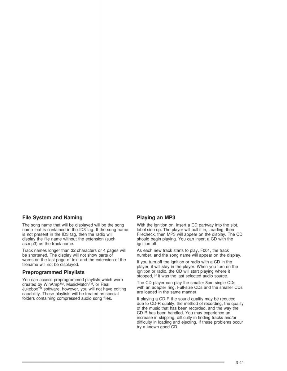 Chevrolet Aveo owners manual / page 145