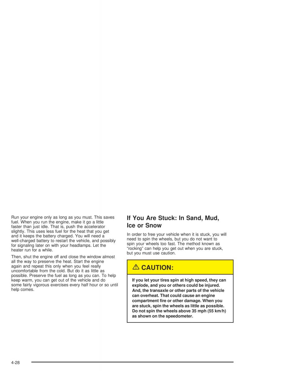 Chevrolet Aveo owners manual / page 176