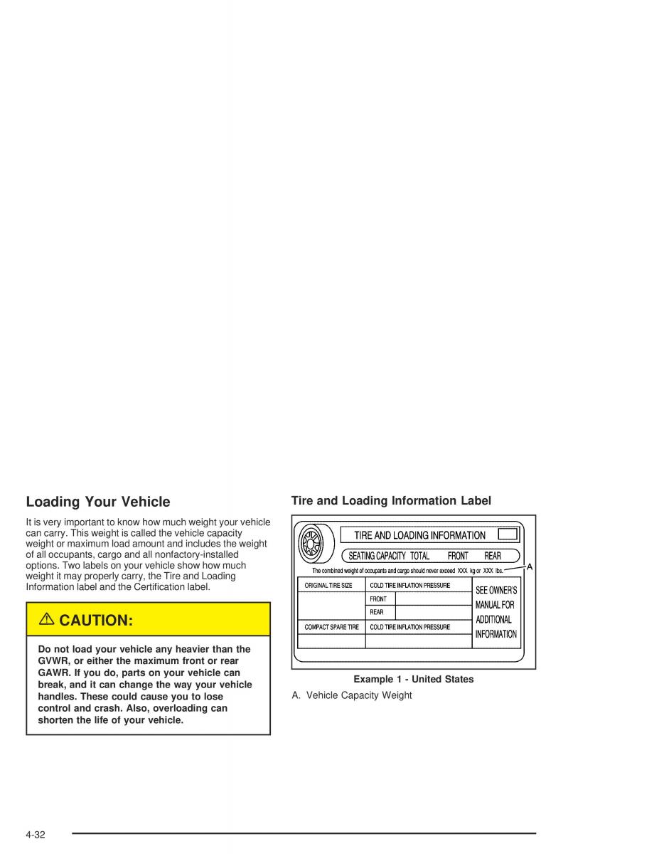 Chevrolet Aveo owners manual / page 180