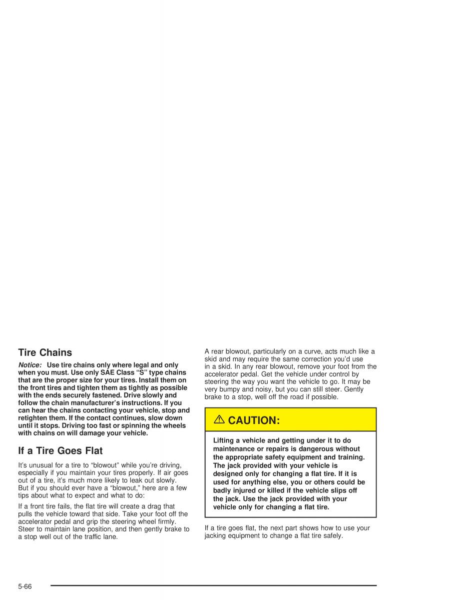 Chevrolet Aveo owners manual / page 252