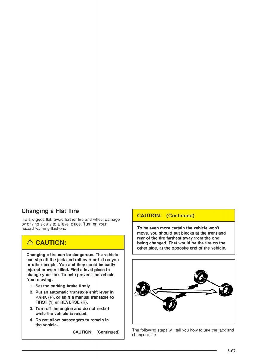 Chevrolet Aveo owners manual / page 253