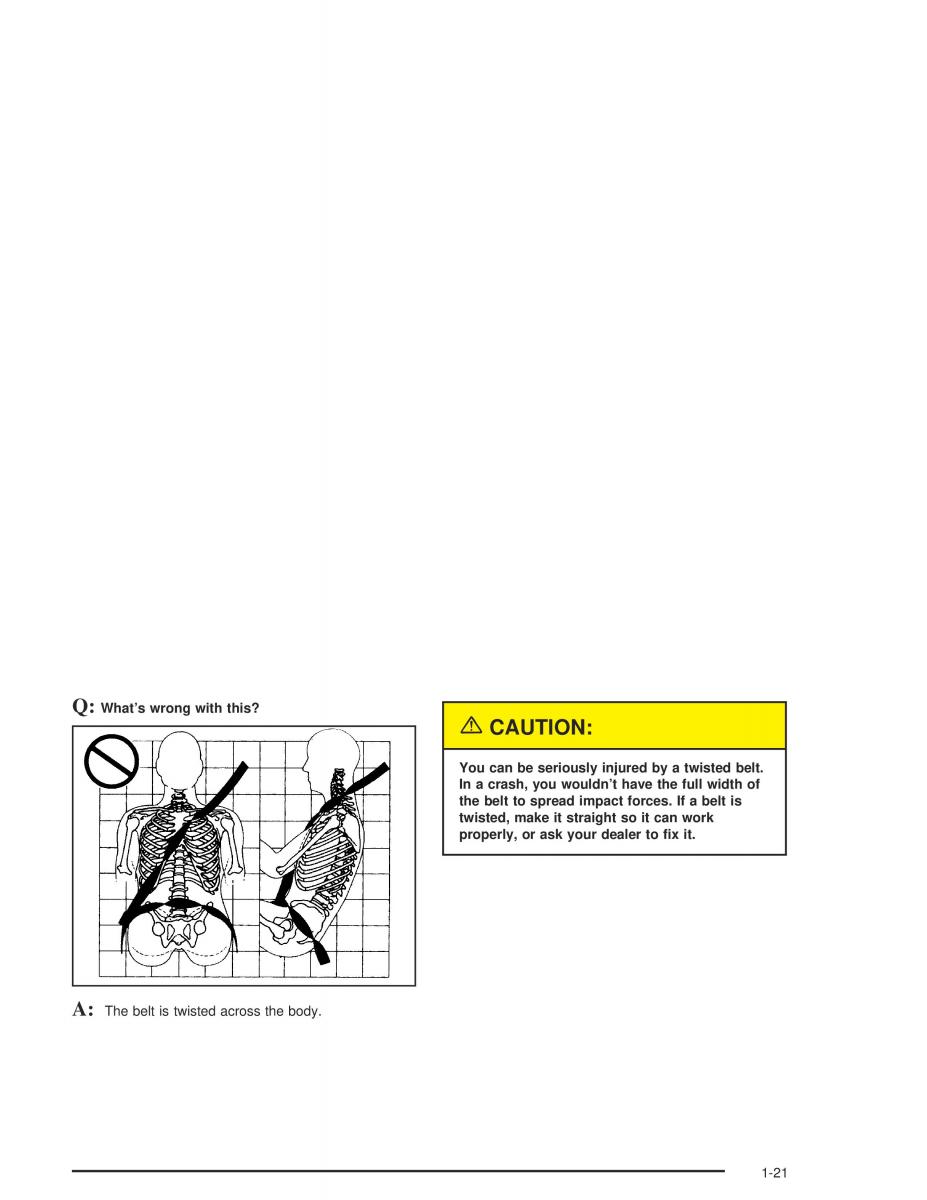 Chevrolet Aveo owners manual / page 27