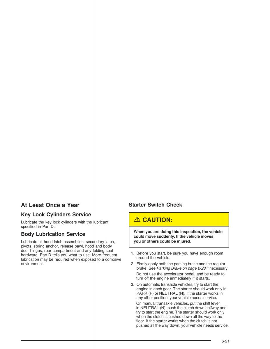 Chevrolet Aveo owners manual / page 299