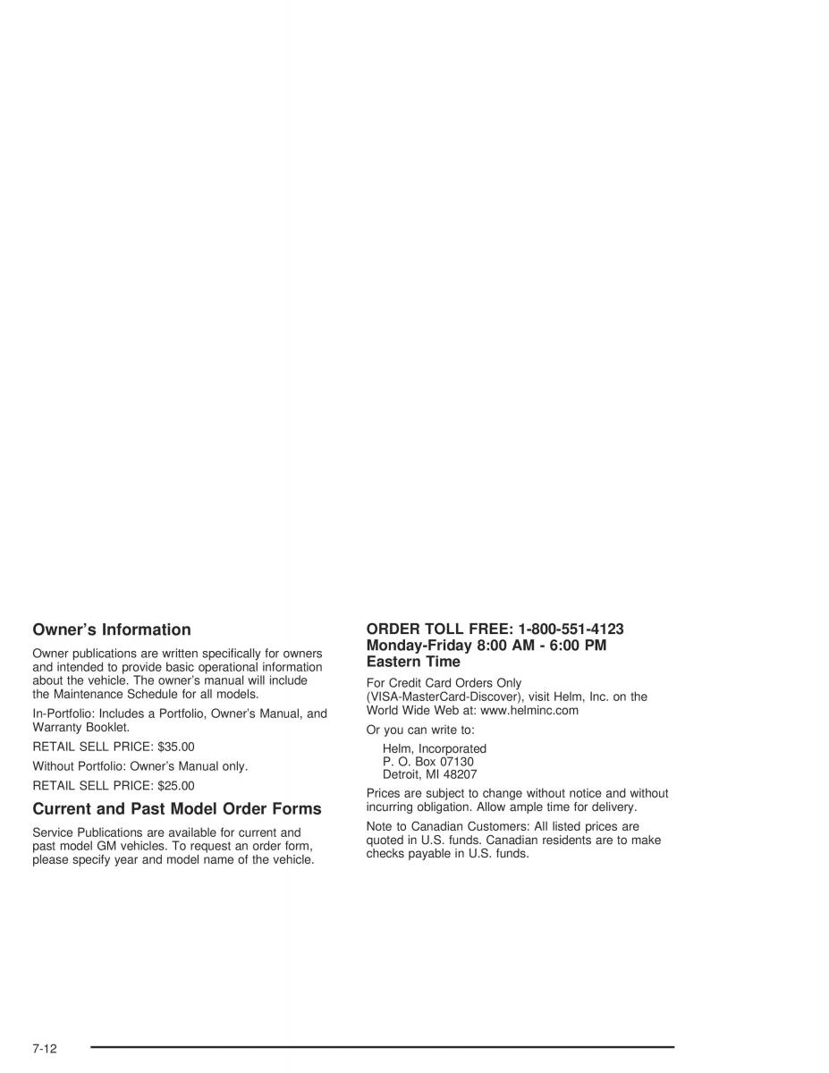 Chevrolet Aveo owners manual / page 320