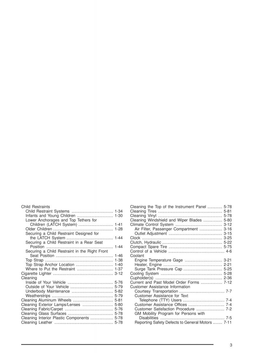 Chevrolet Aveo owners manual / page 323