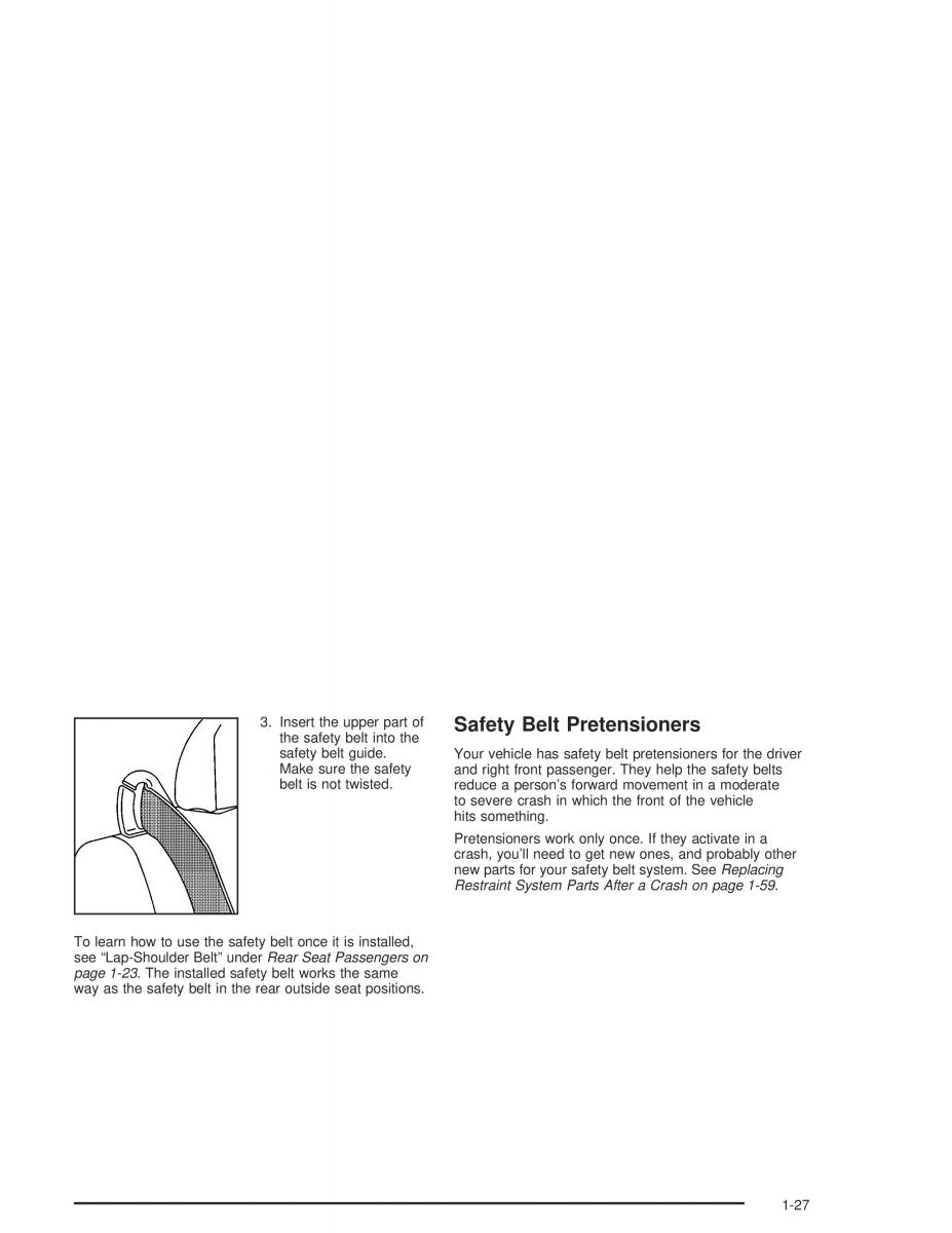 Chevrolet Aveo owners manual / page 33