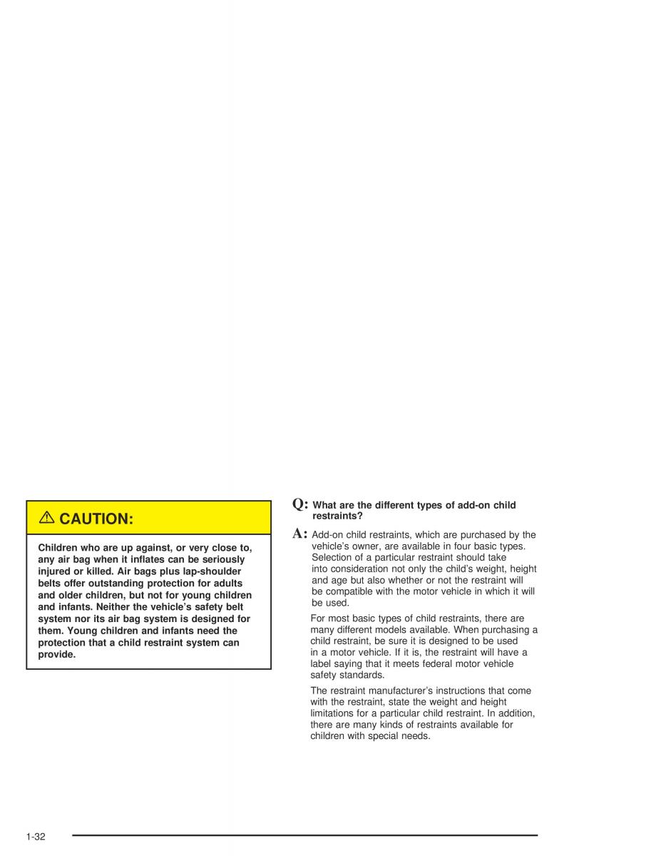 Chevrolet Aveo owners manual / page 38