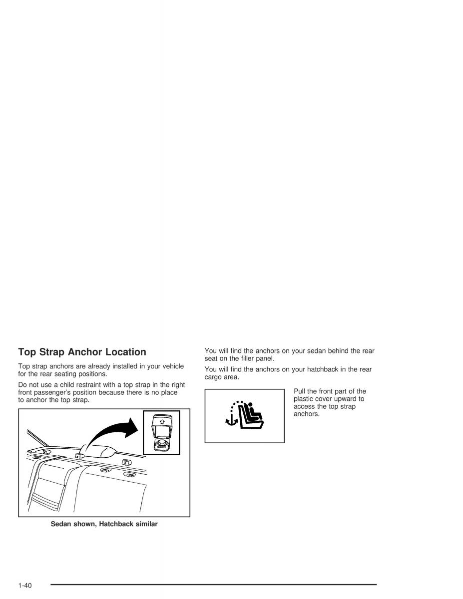 Chevrolet Aveo owners manual / page 46