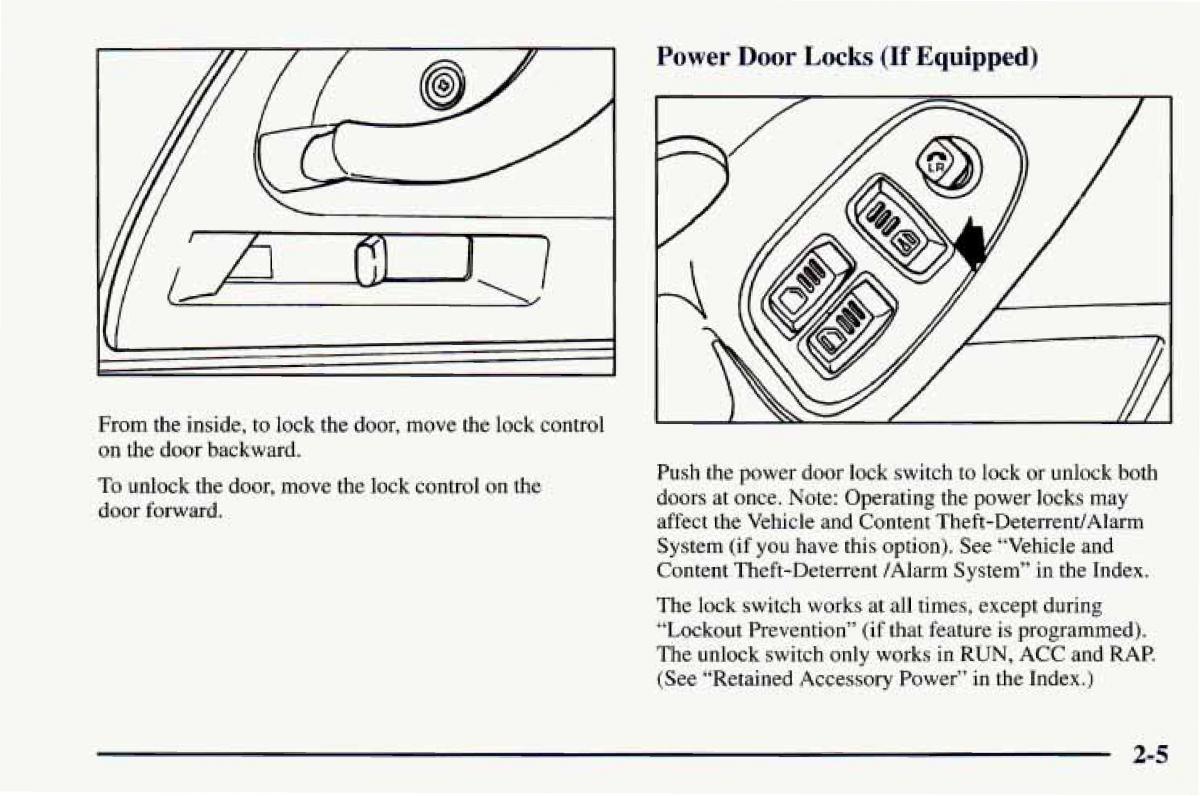 Chevrolet Camaro IV 4 owners manual / page 55