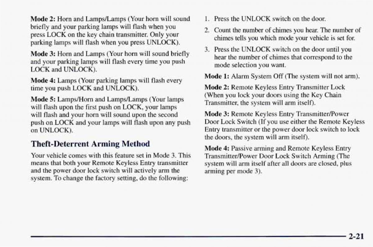 Chevrolet Camaro IV 4 owners manual / page 71