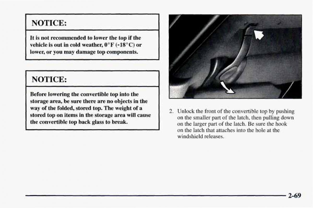 Chevrolet Camaro IV 4 owners manual / page 119