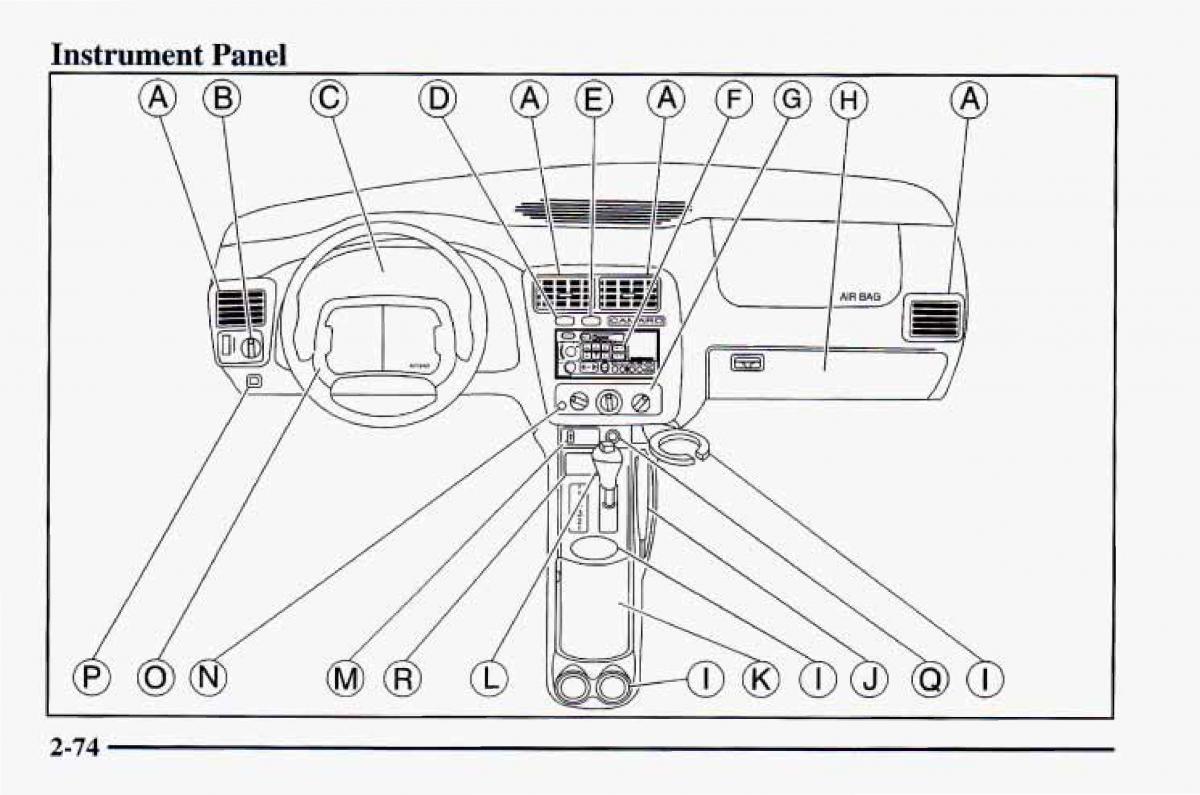 Chevrolet Camaro IV 4 owners manual / page 124