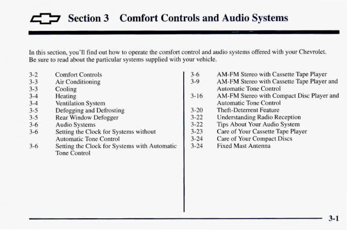 Chevrolet Camaro IV 4 owners manual / page 141