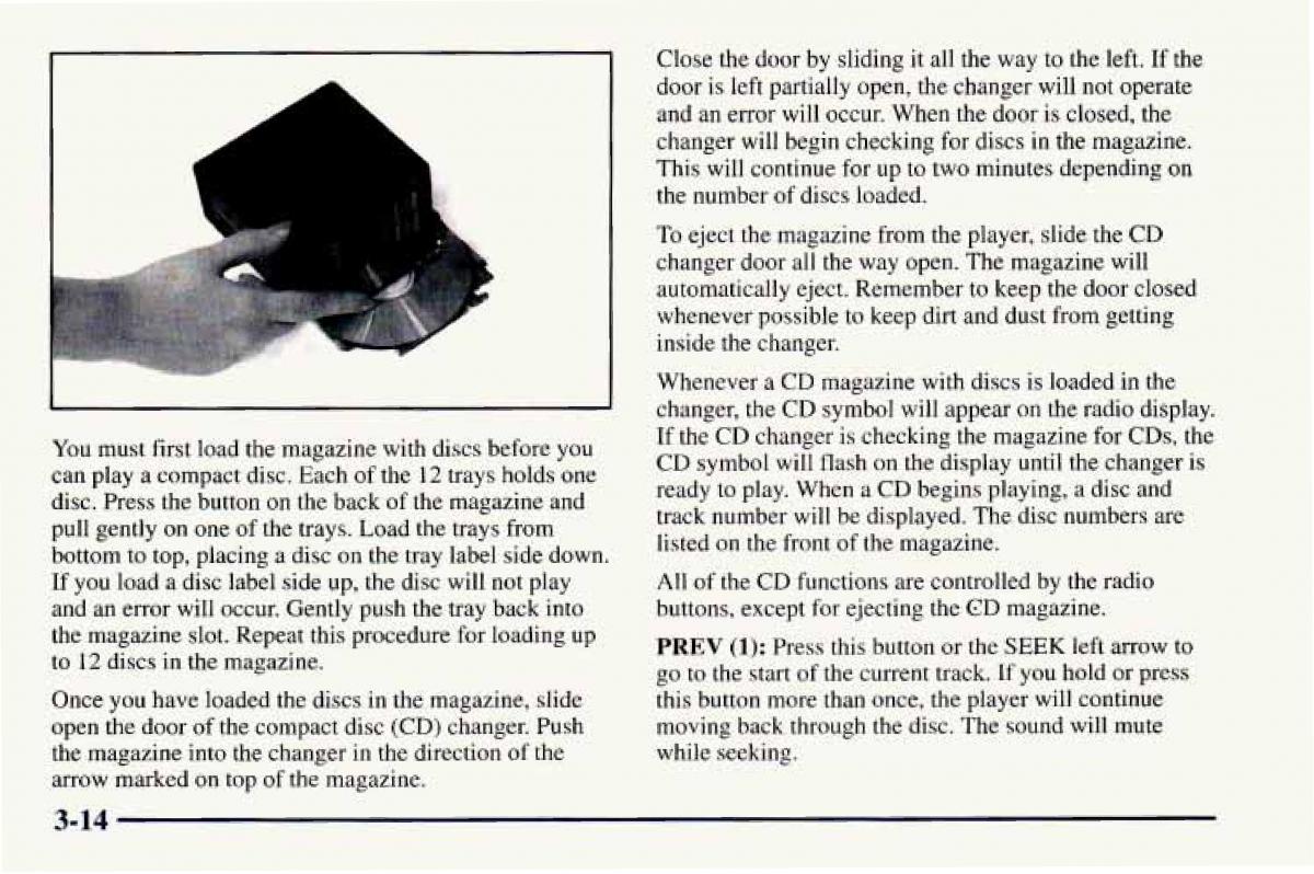 Chevrolet Camaro IV 4 owners manual / page 154