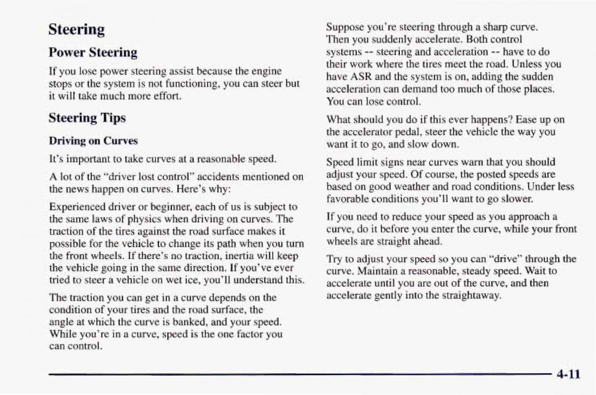 Chevrolet Camaro IV 4 owners manual / page 175