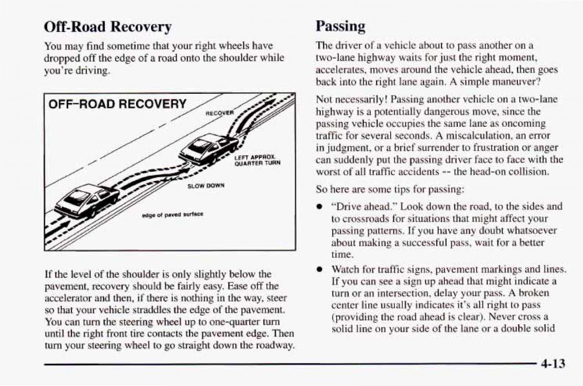 Chevrolet Camaro IV 4 owners manual / page 177