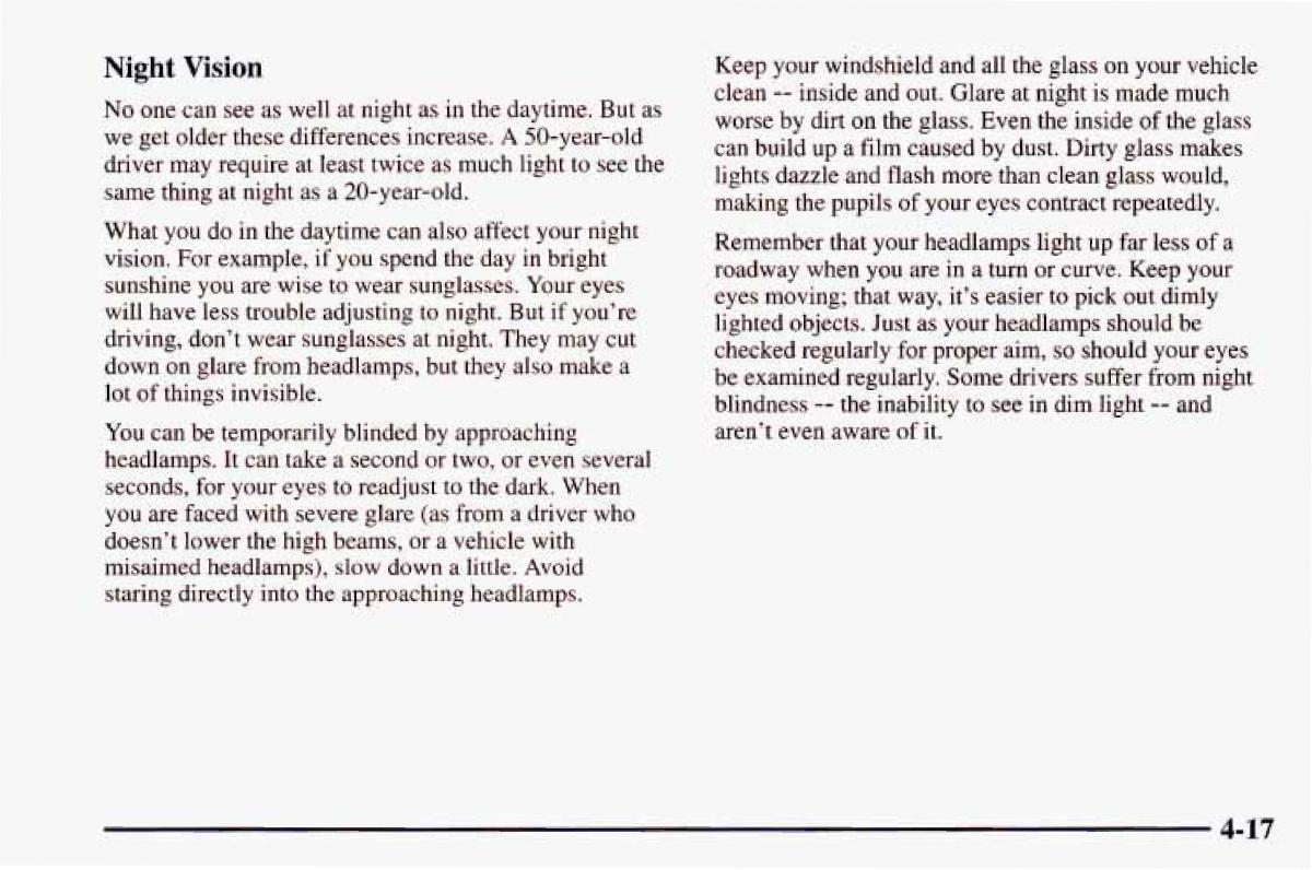 Chevrolet Camaro IV 4 owners manual / page 181