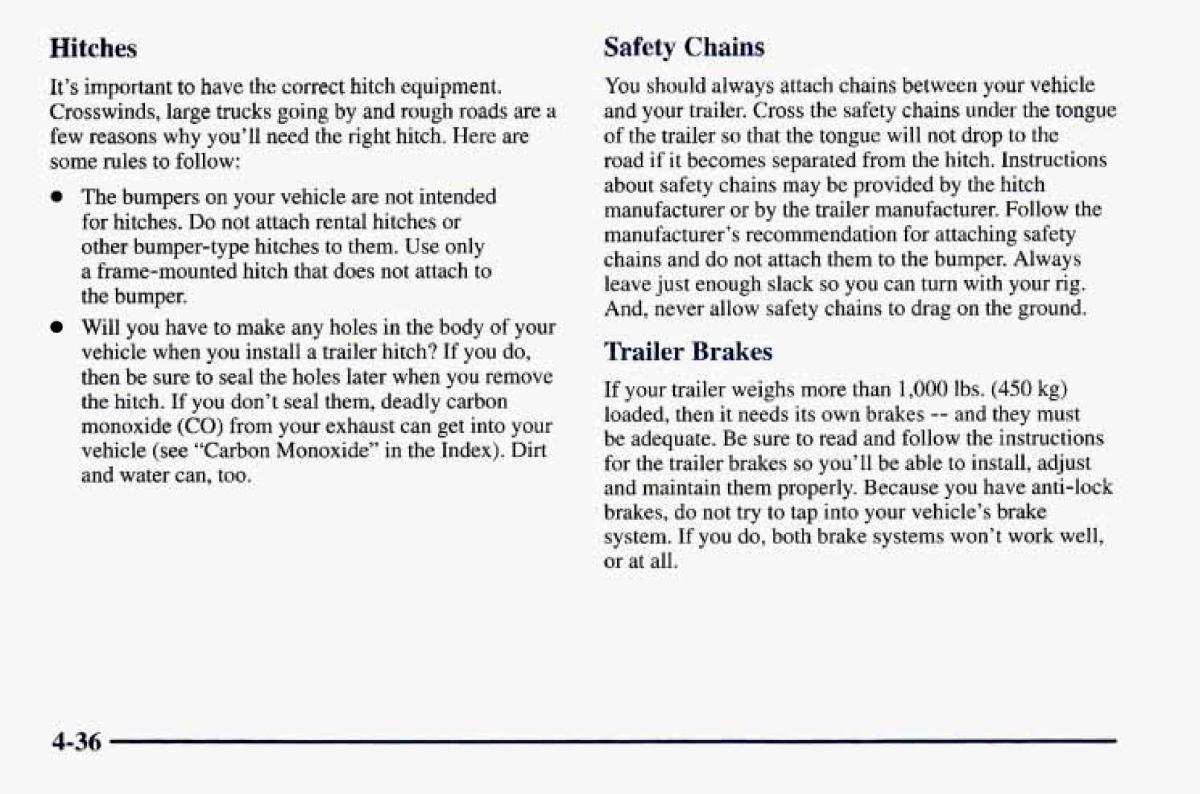 Chevrolet Camaro IV 4 owners manual / page 200