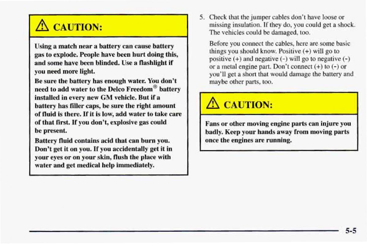 Chevrolet Camaro IV 4 owners manual / page 209