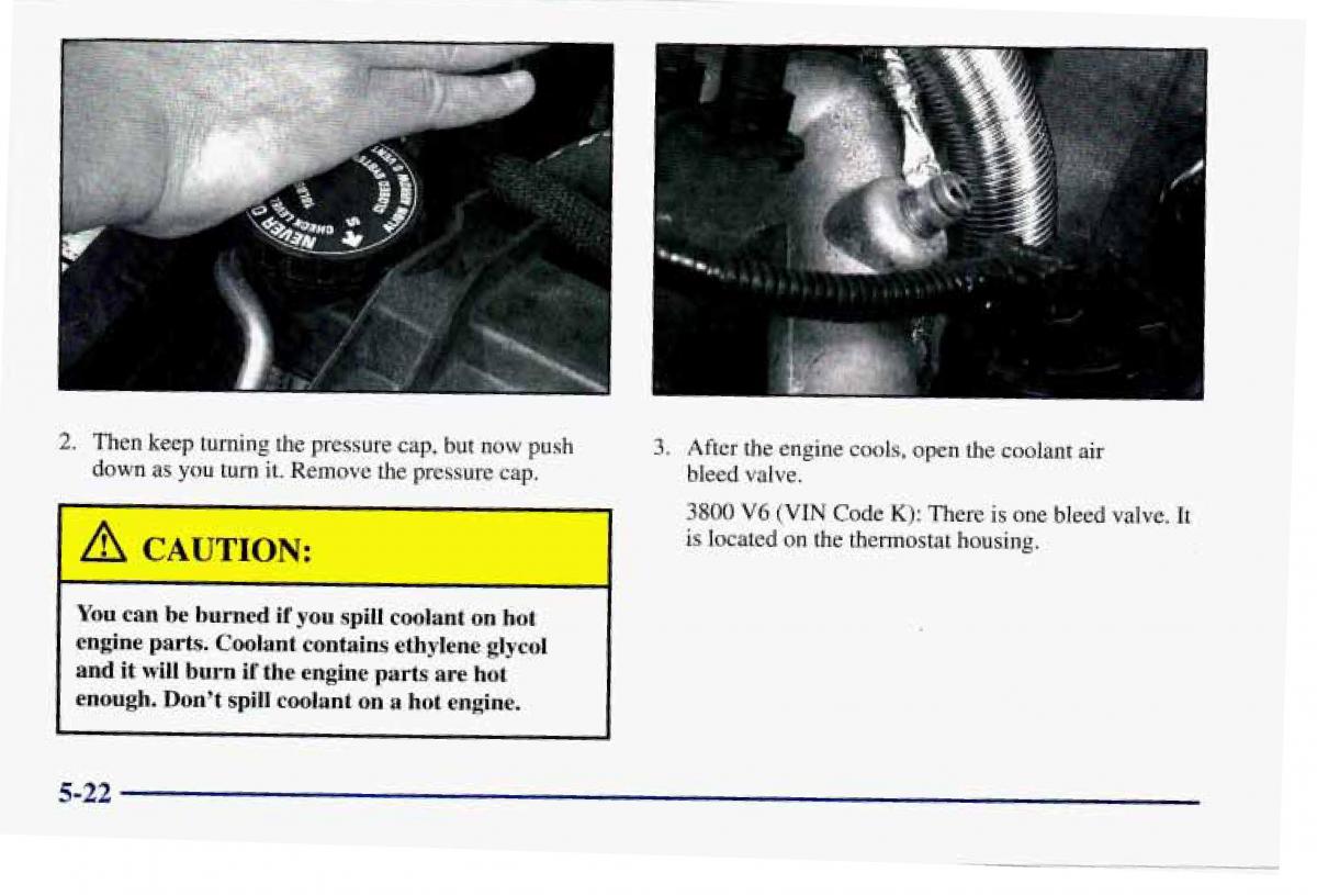 Chevrolet Camaro IV 4 owners manual / page 226