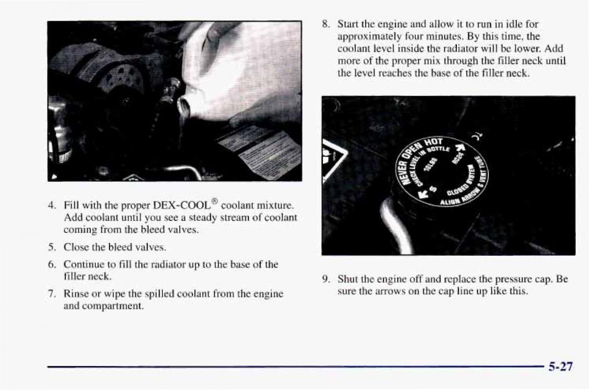 Chevrolet Camaro IV 4 owners manual / page 231