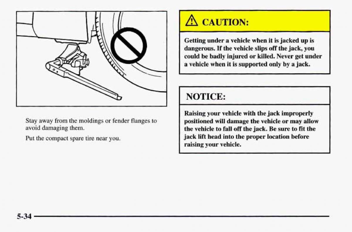 Chevrolet Camaro IV 4 owners manual / page 238