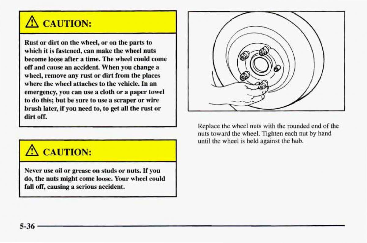 Chevrolet Camaro IV 4 owners manual / page 240