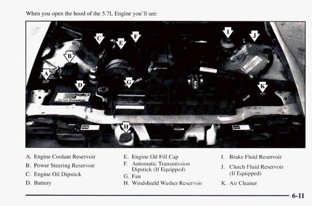 Chevrolet Camaro IV 4 owners manual / page 257