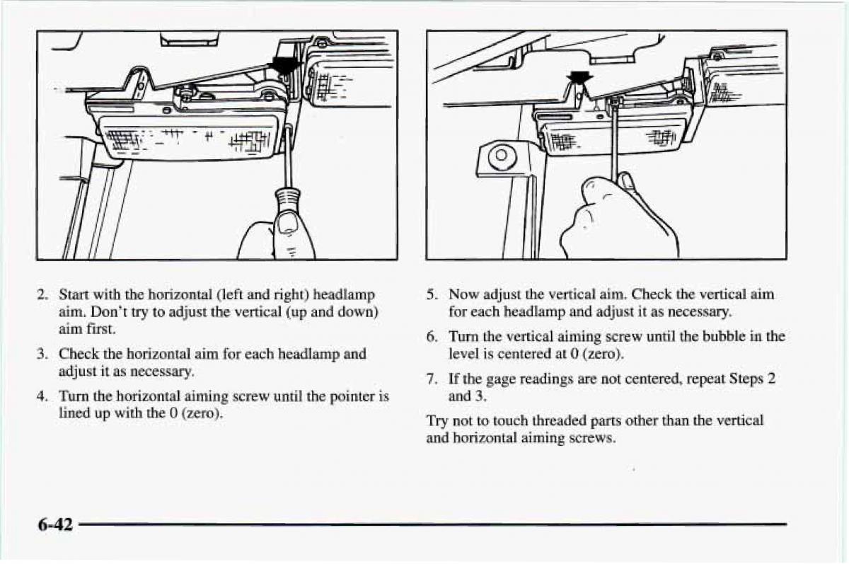 Chevrolet Camaro IV 4 owners manual / page 288