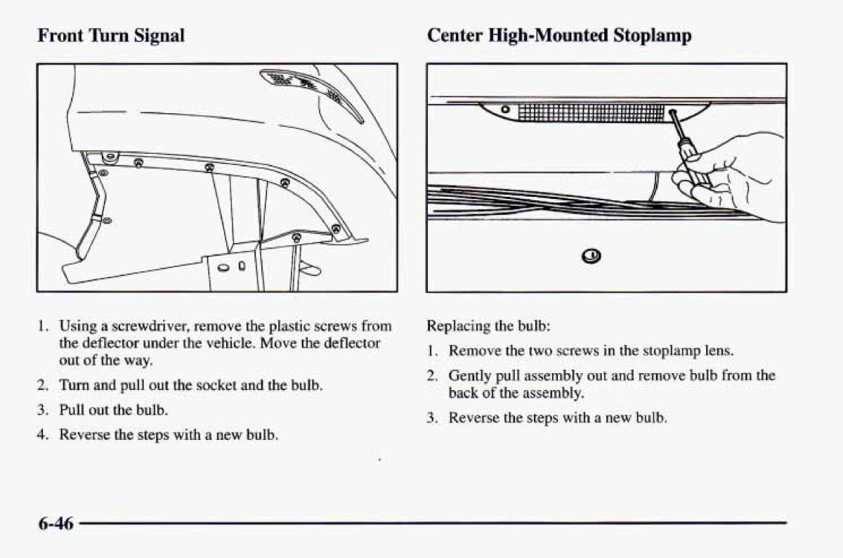 Chevrolet Camaro IV 4 owners manual / page 292