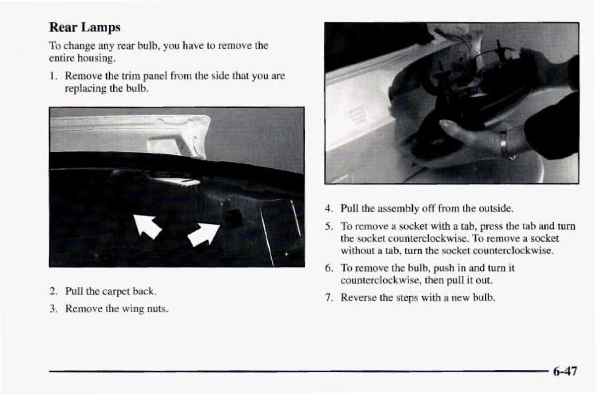 Chevrolet Camaro IV 4 owners manual / page 293