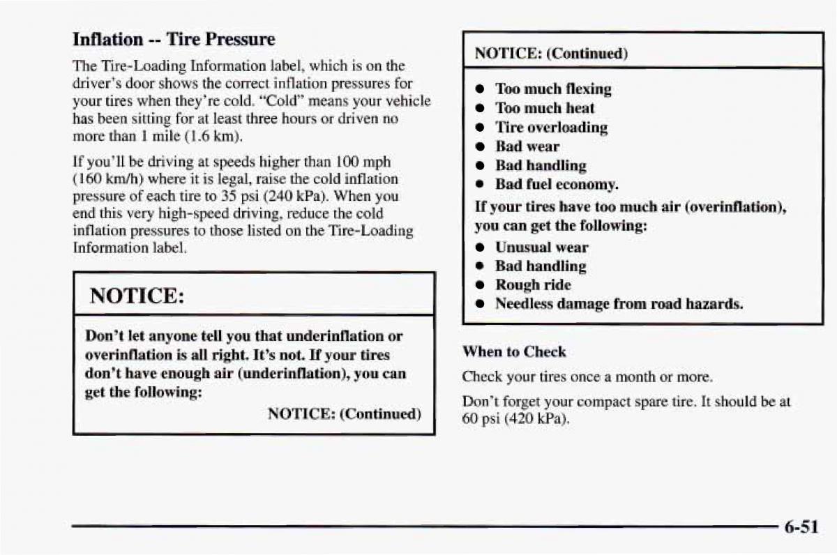 Chevrolet Camaro IV 4 owners manual / page 297