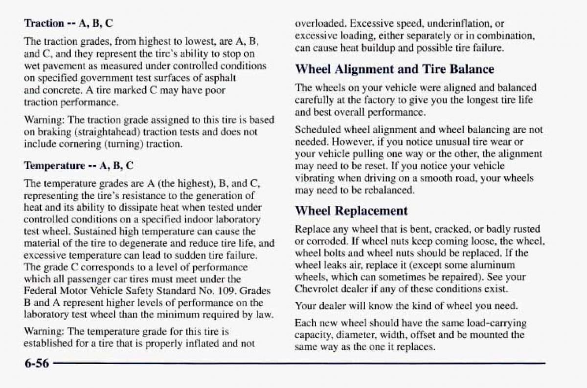 Chevrolet Camaro IV 4 owners manual / page 302