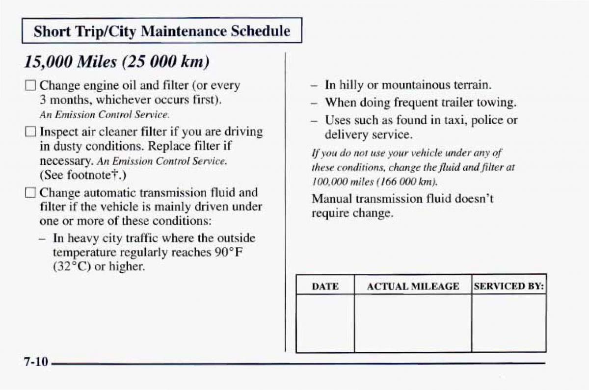 Chevrolet Camaro IV 4 owners manual / page 334