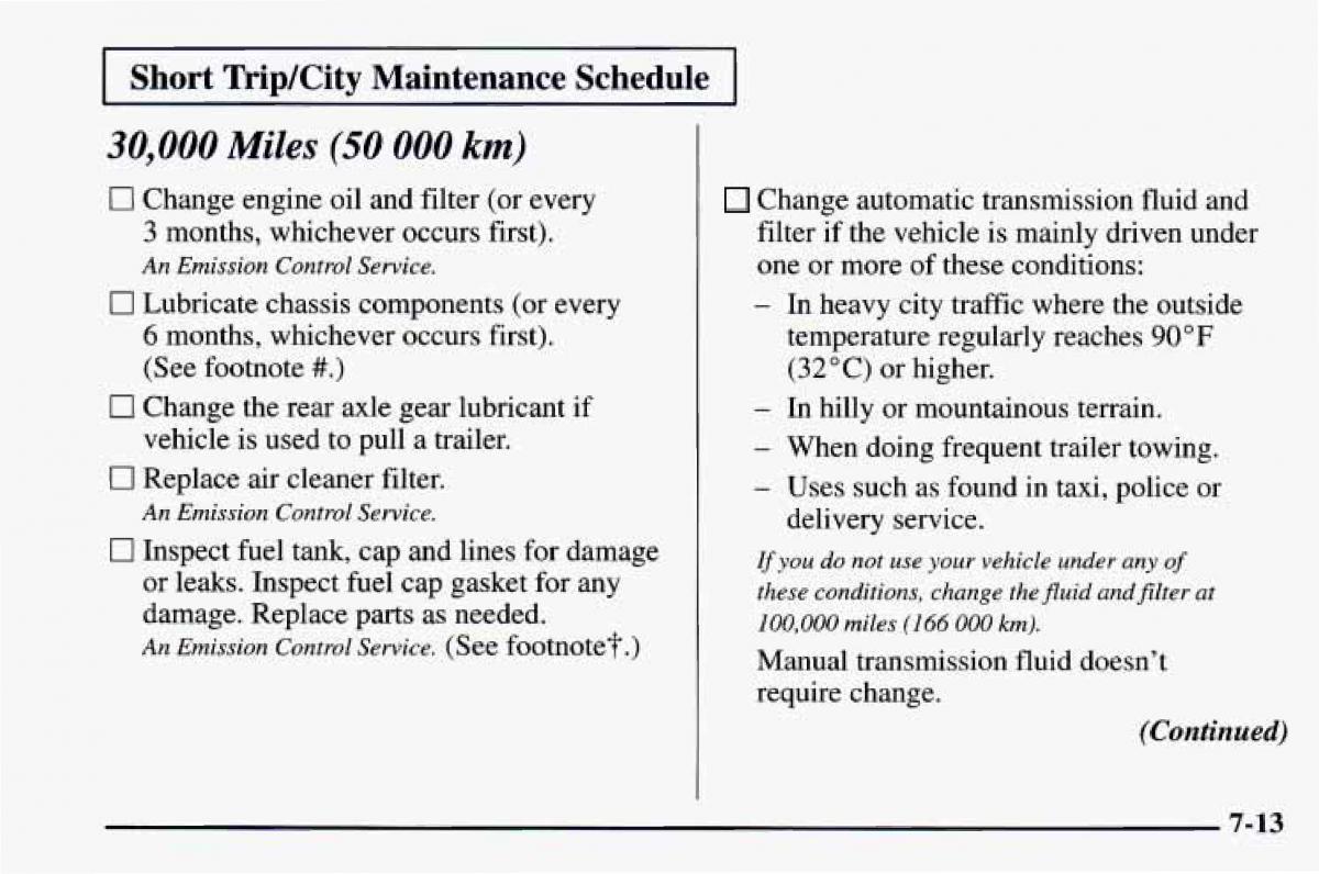 Chevrolet Camaro IV 4 owners manual / page 337