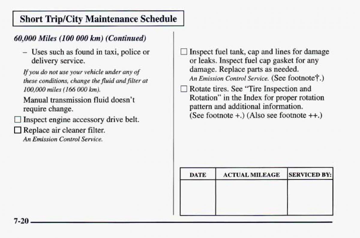 Chevrolet Camaro IV 4 owners manual / page 344