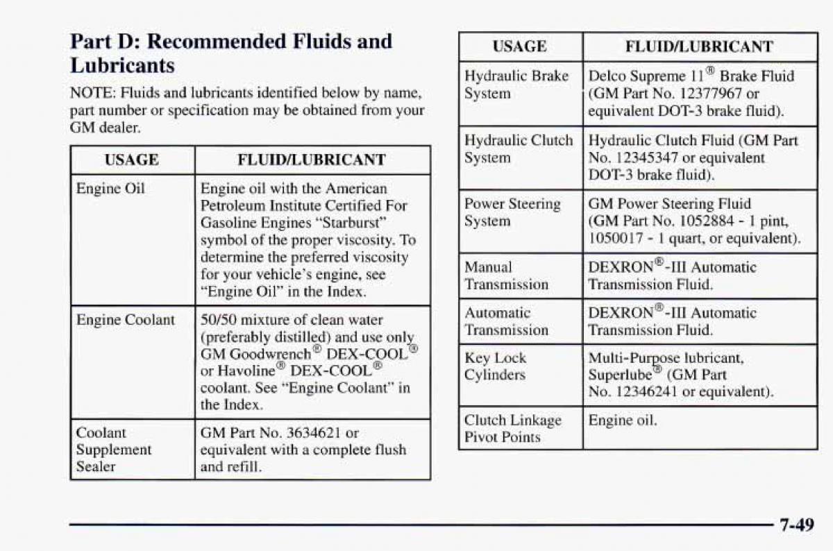 Chevrolet Camaro IV 4 owners manual / page 373