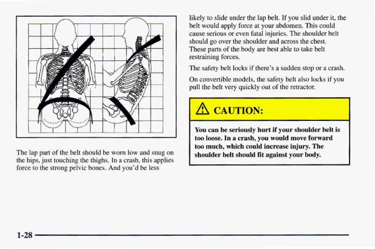 Chevrolet Camaro IV 4 owners manual / page 38