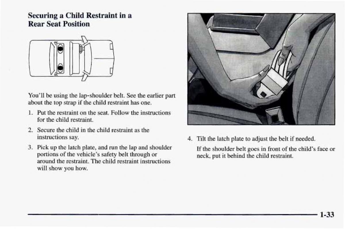 Chevrolet Camaro IV 4 owners manual / page 43