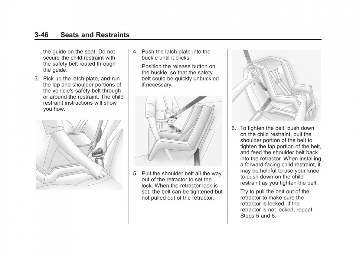 Chevrolet Camaro V 5 owners manual / page 97