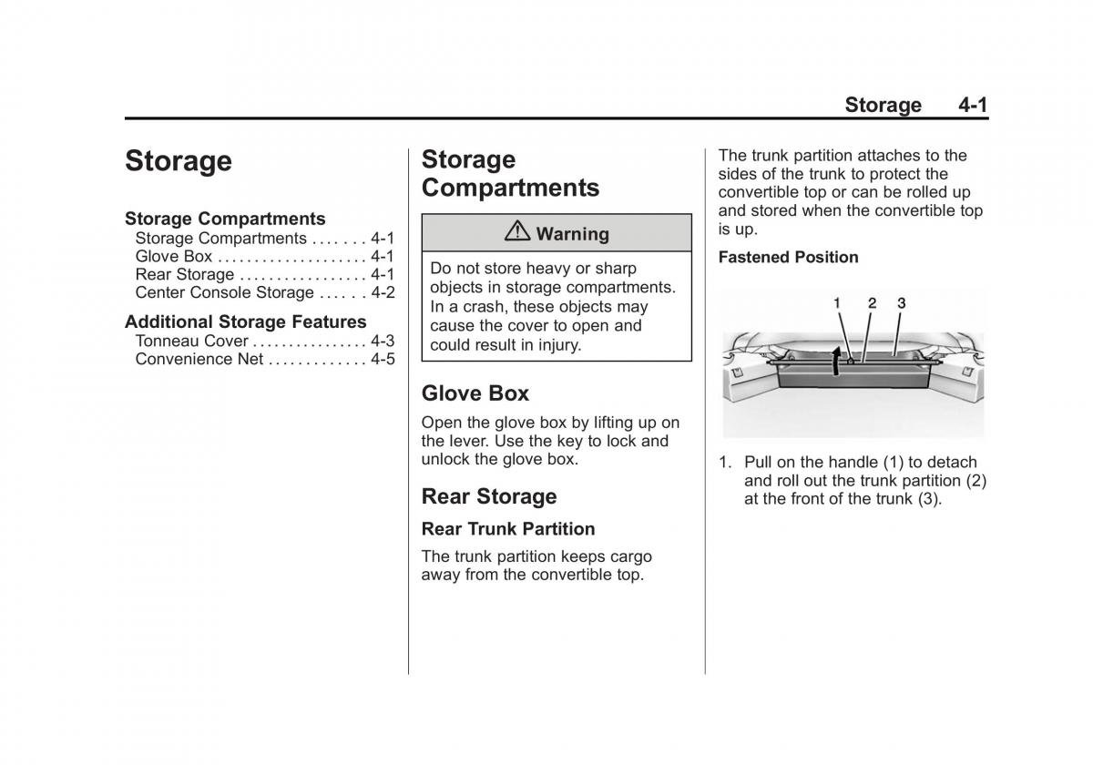 Chevrolet Camaro V 5 owners manual / page 100