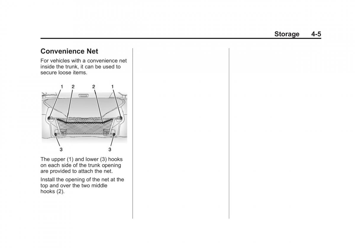 Chevrolet Camaro V 5 owners manual / page 104