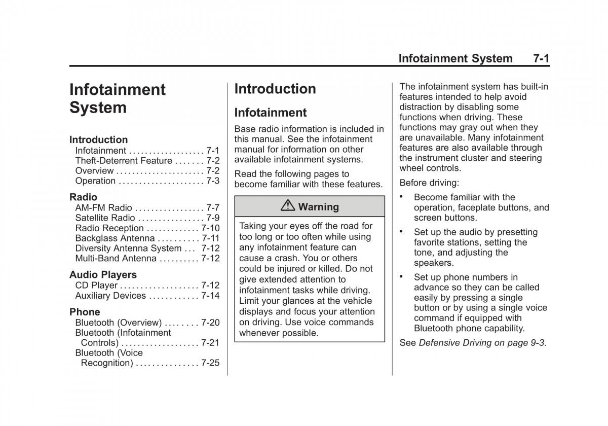 Chevrolet Camaro V 5 owners manual / page 166