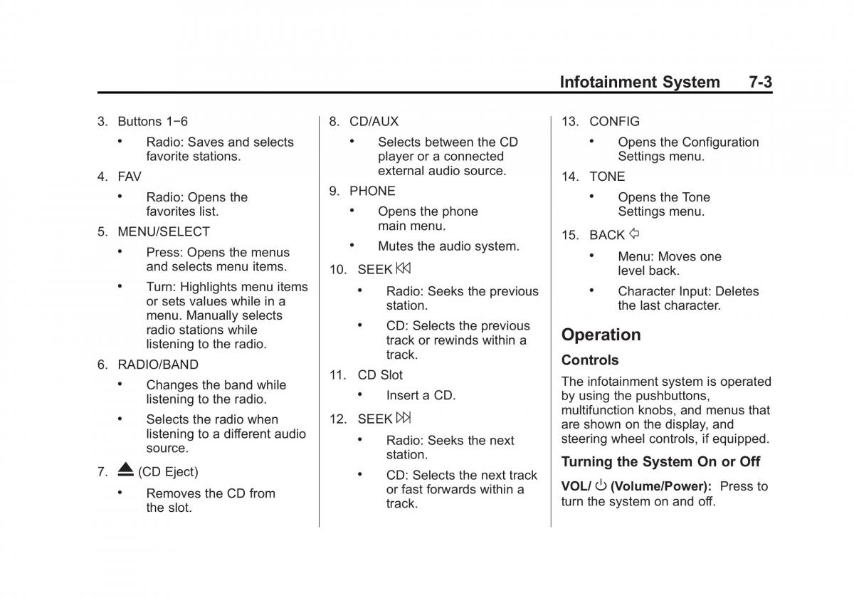 Chevrolet Camaro V 5 owners manual / page 168