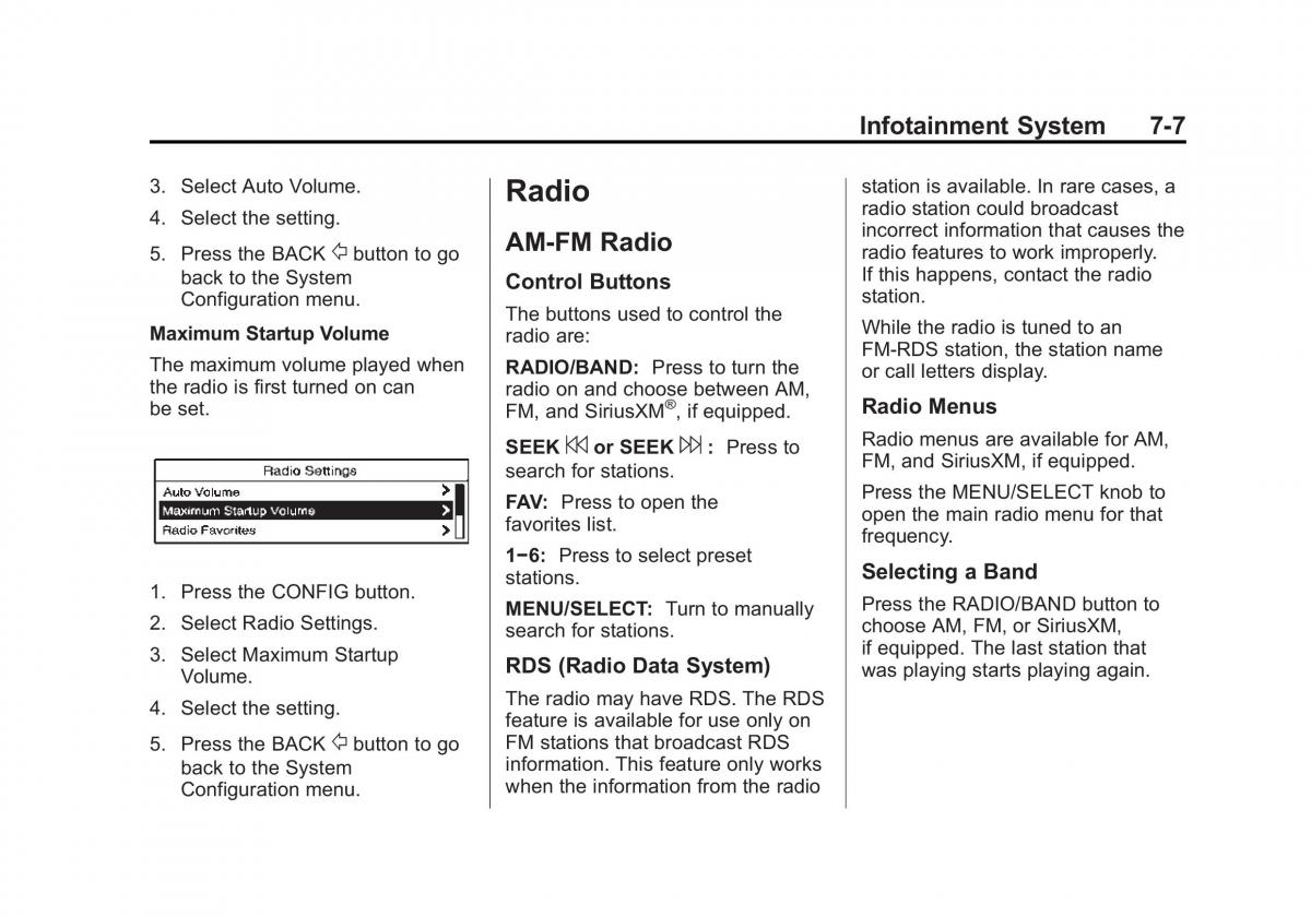 Chevrolet Camaro V 5 owners manual / page 172