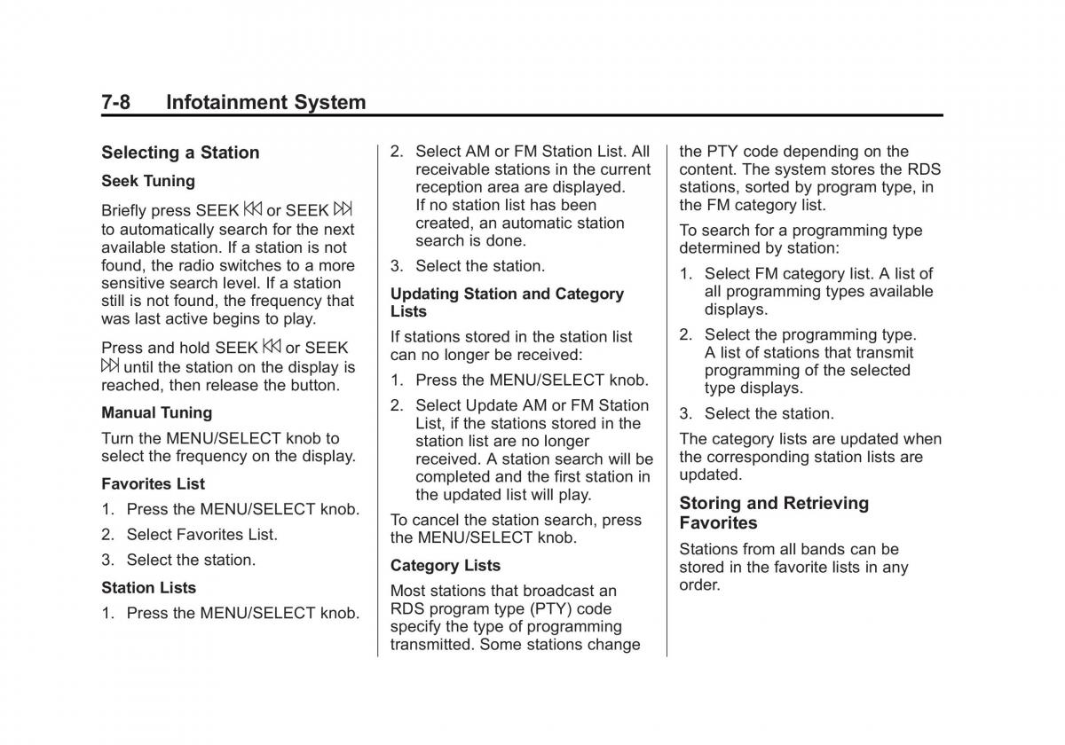 Chevrolet Camaro V 5 owners manual / page 173