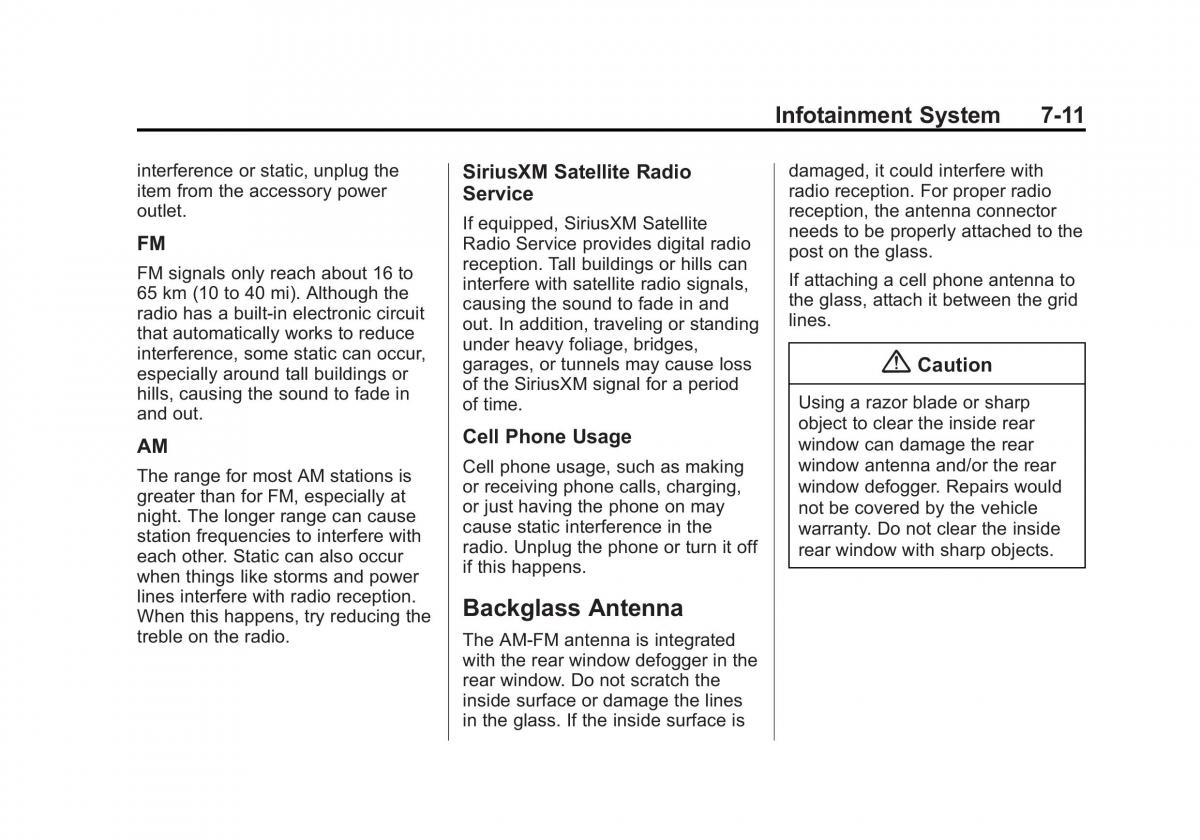 manual  Chevrolet Camaro V 5 owners manual / page 176