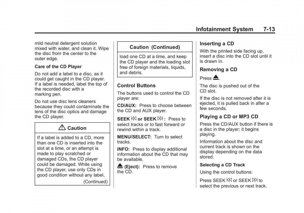 Chevrolet Camaro V 5 owners manual / page 178