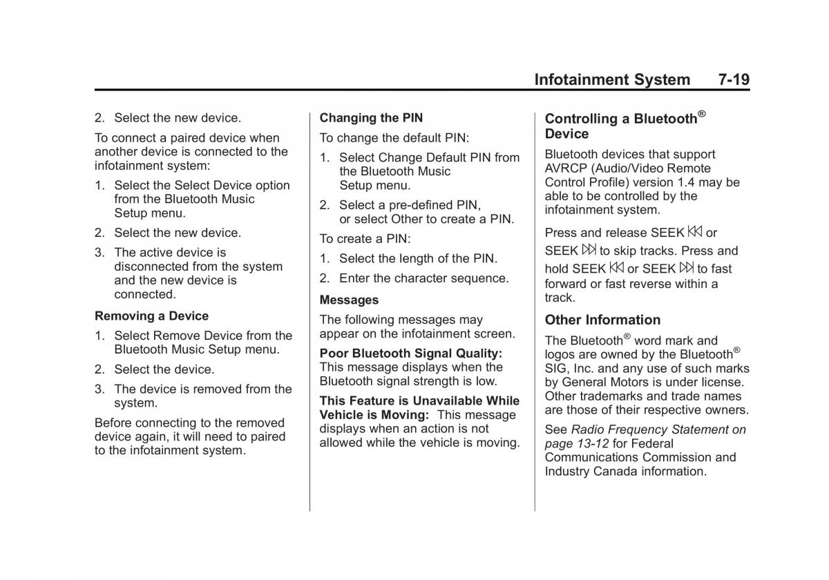 manual  Chevrolet Camaro V 5 owners manual / page 184